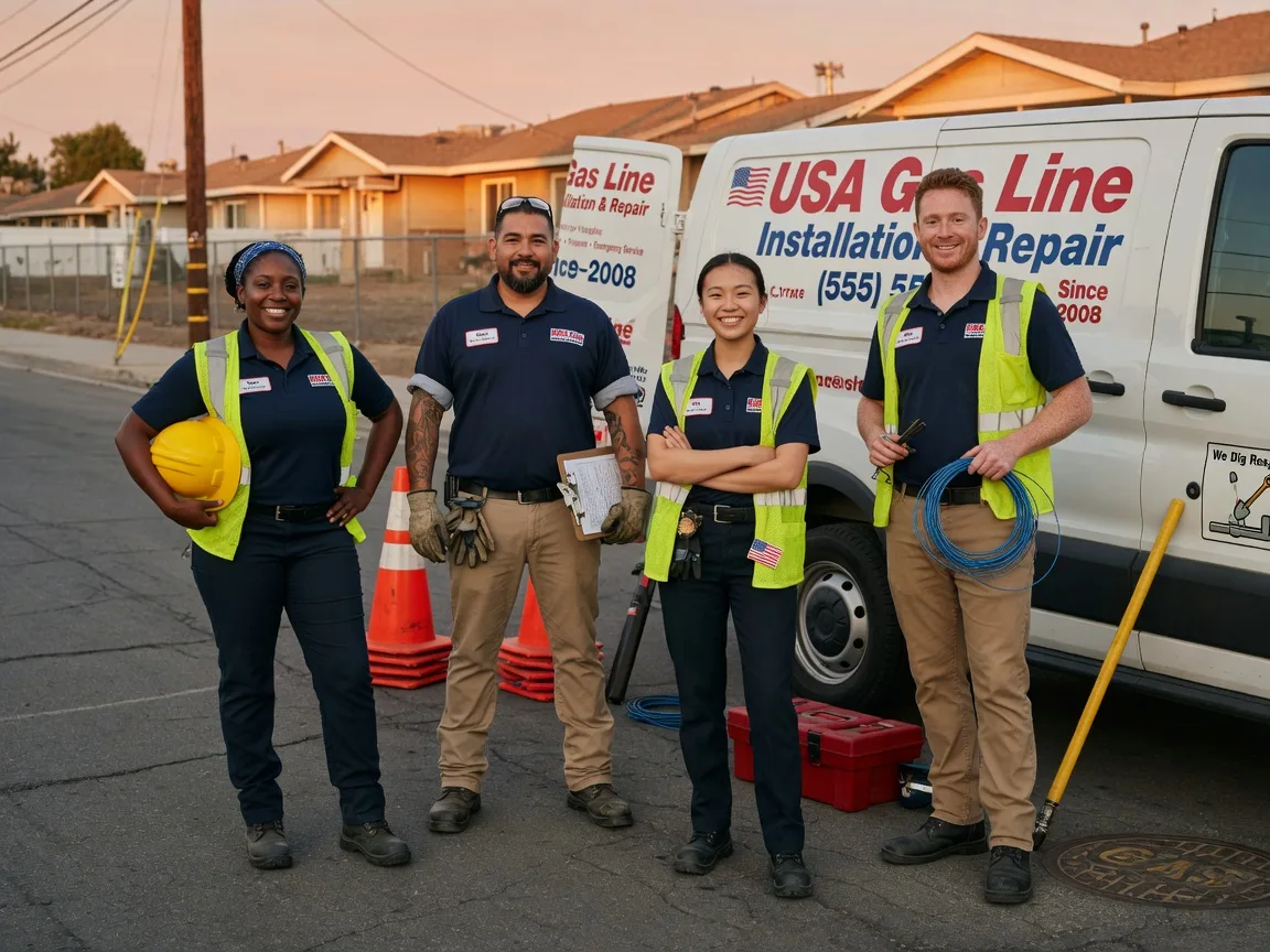 Gas Line Installation company in Hoffman, IL